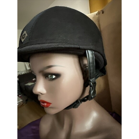 charles Owen Equestrian helmet, Ayr8, Size 7  1/8 Black main image 11